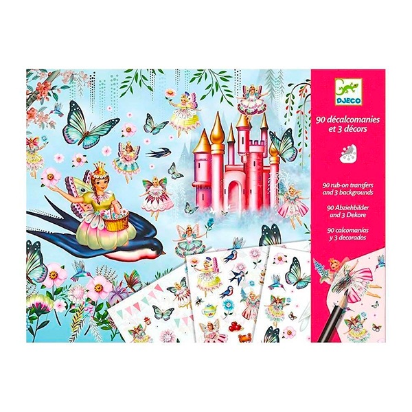 Djeco Decalque no País das Fadas