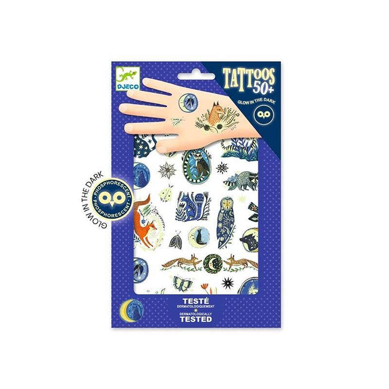 Djeco Tattoos Reflexos Da Noite