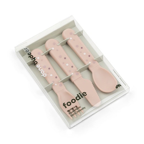 Conjunto Talheres Foodie Happy Dots Rosa - Imagem 2