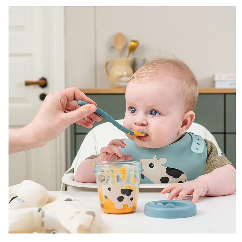 Set 2 Contenedores Porta Alimentos Tiny Farm Azul Done By Deer - Imagen 1