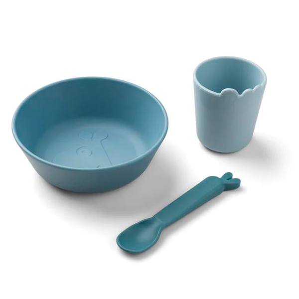 Primera Vajilla Kiddish Azul