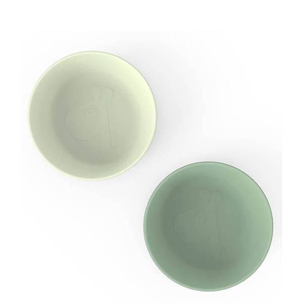 Pacote de 2 mini tigelas de Raffi verdes - Imagem 1