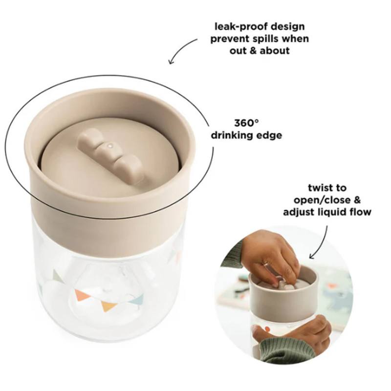 Done By Deer Taza de Aprendizaje 360 - Celebración - Arena - Imagen 1