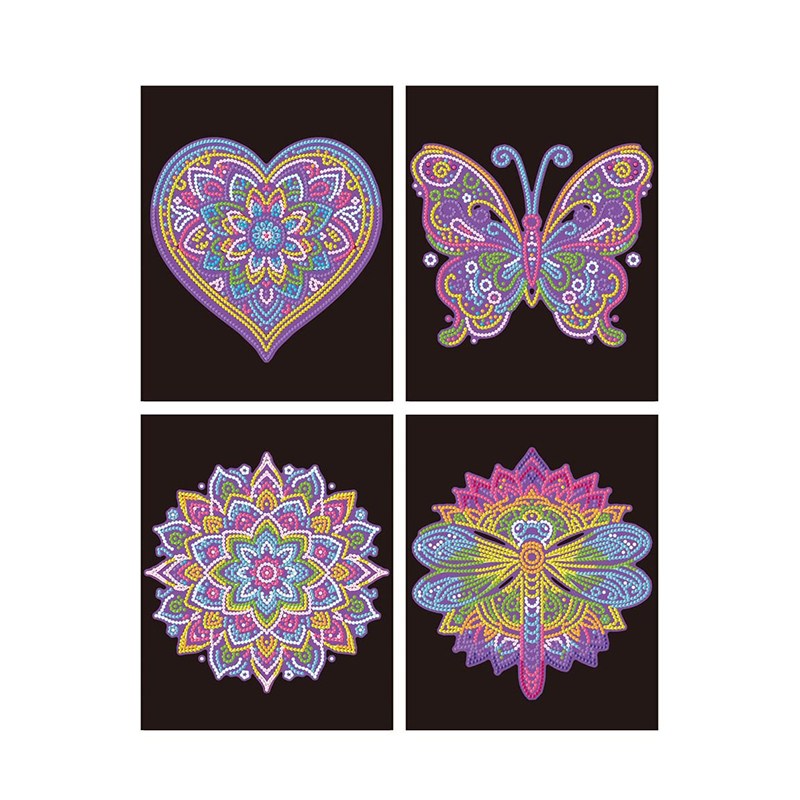 Diamond Dotz Néon Mandalas - Imagem 1