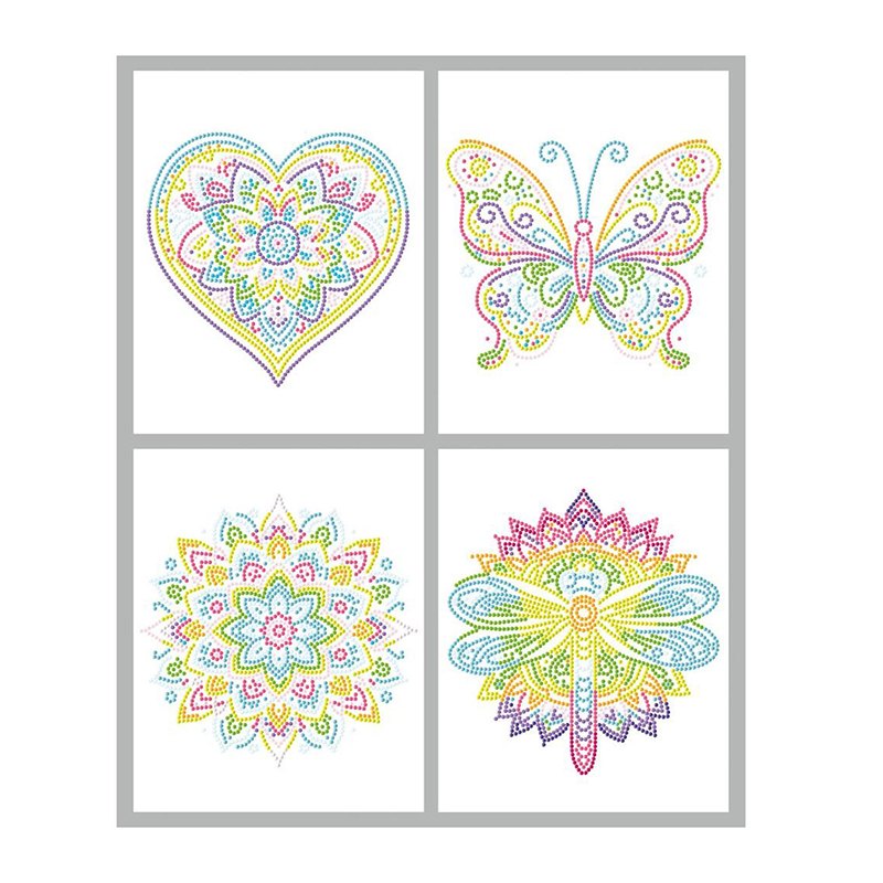 Diamond Dotz Néon Mandalas - Imagem 2