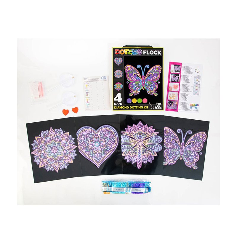 Diamond Dotz Néon Mandalas - Imagem 3