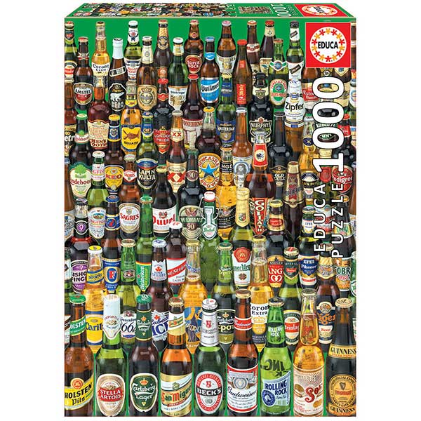 Puzzle 1000p Cerveses - Imatge 1