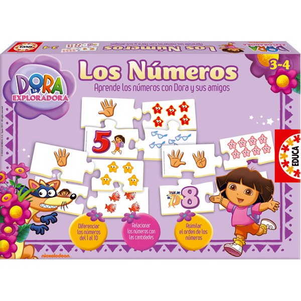 Joc Els Numeros Dora La Exploradora - Imatge 1