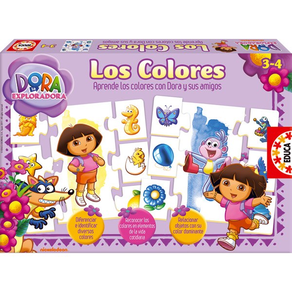 Juego Los Colores Dora La Exploradora - Imagen 1