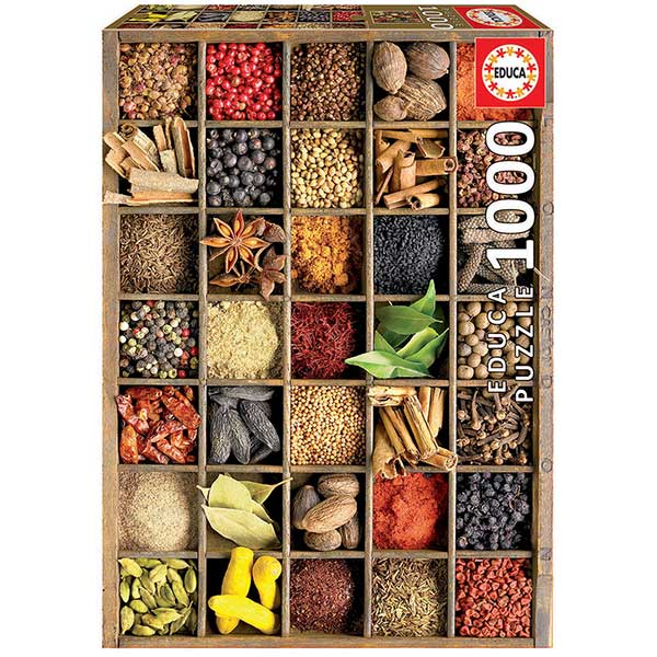 Puzzle 1000P Especiarias - Imagem 1
