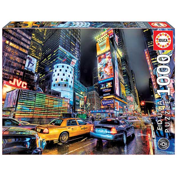 Puzzle 1000p Times Square New York - Imagen 1