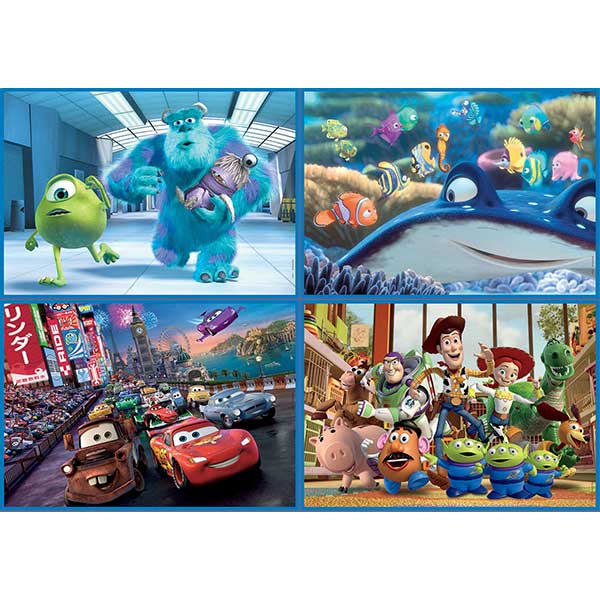 Multi 4 Puzzles Pixar - Imatge 1