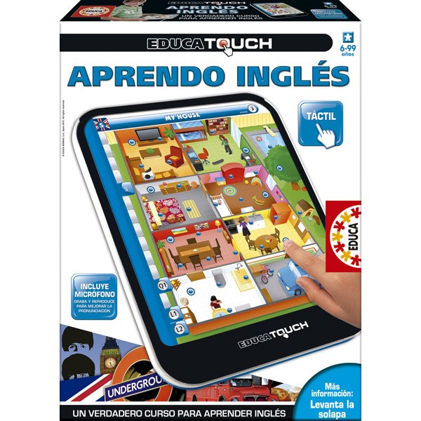 Juego Tactil Aprendo Ingles Educa Touch - Imagen 1