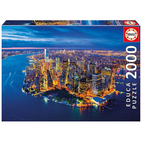 Puzzle 2000p Nova York des de l'Aire - Imatge 1