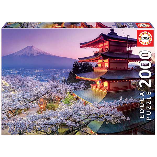 Puzzle 2000p Monte Fuji Japon - Imagen 1