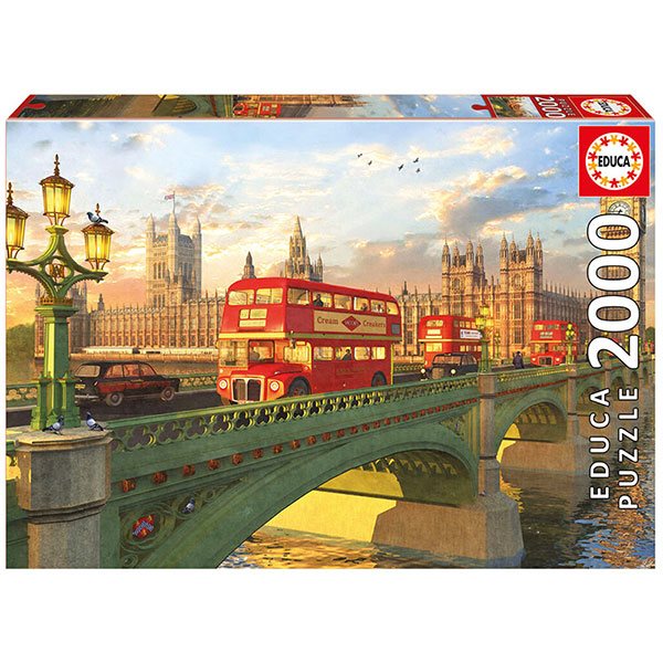Puzzle 2000p Puente de Westminster - Imagen 1