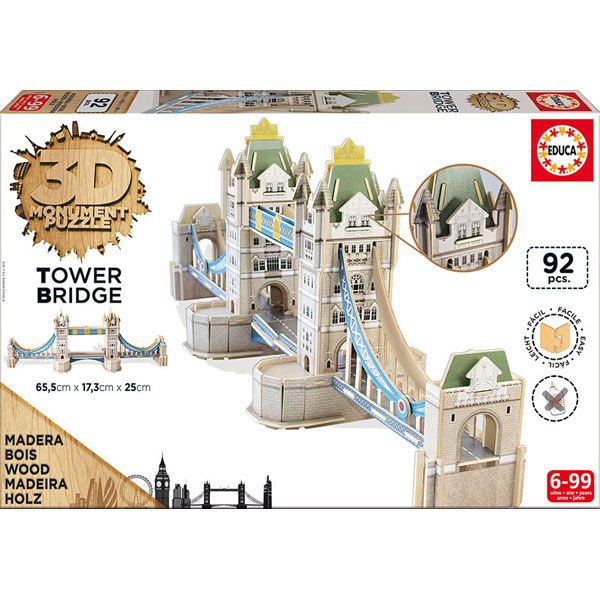 Puzzle 3D Tower Bridge - Imagen 1