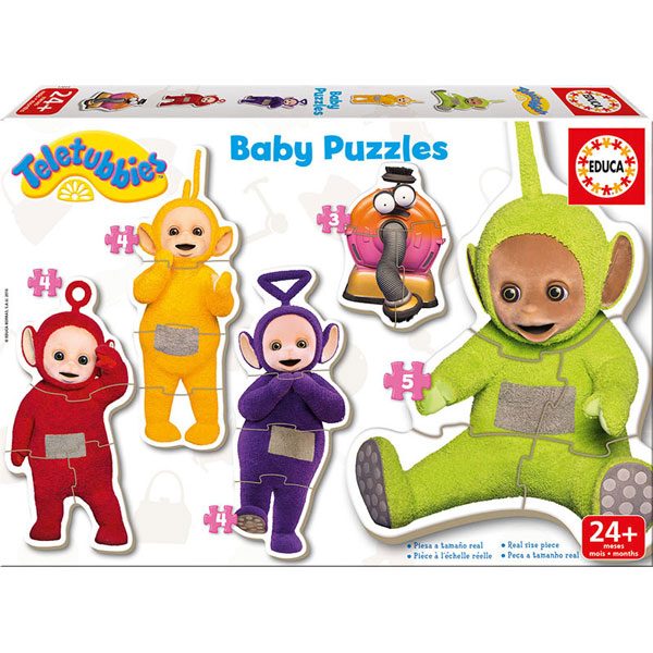 Baby Puzzle Silhuetas De Teletubies - Imagem 1