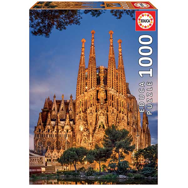 Puzzle 1000p Sagrada Familia - Imagen 1