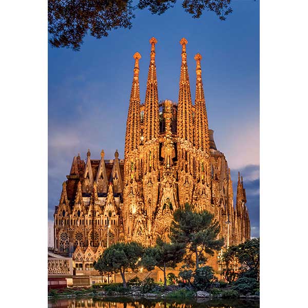Puzzle 1000p Sagrada Familia - Imagen 1