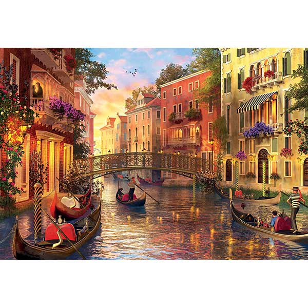 Puzzle 1500p Veneza - Imagem 1
