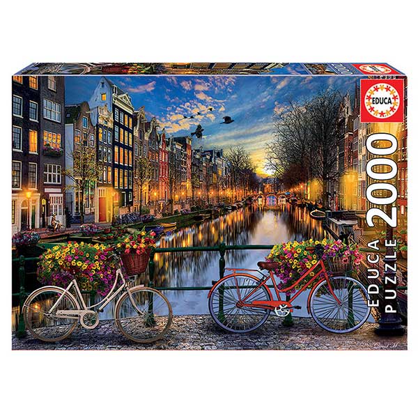 Puzzle 2000p Amsterdam - Imagen 1