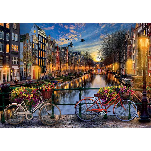Puzzle 2000p Amsterdam - Imatge 1