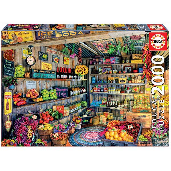 Puzzle 2000p Tienda de Comestibles - Imagen 1
