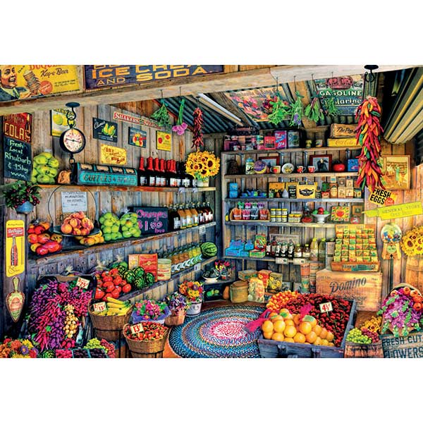 Puzzle 2000p Tienda de Comestibles - Imatge 1