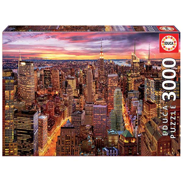 Puzzle 3000p Vistes de Manhattan - Imatge 1