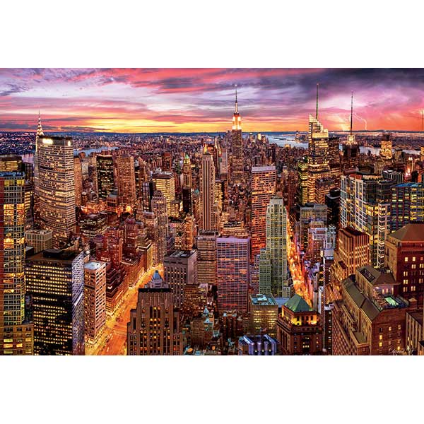 Puzzle 3000p Vistas de Manhattan - Imagen 1