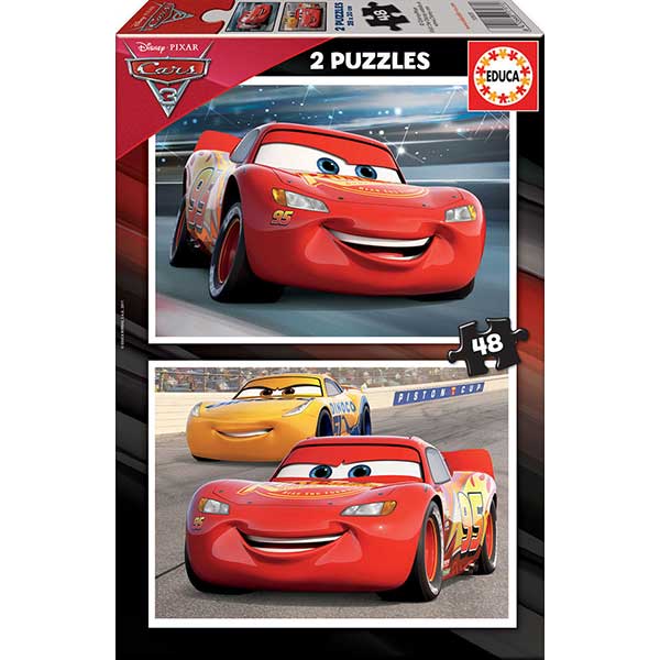 Puzzle 2x48 Cars 3 - Imatge 1