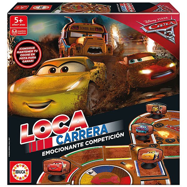 Juego Loca Carrera Cars 3 - Imagen 1