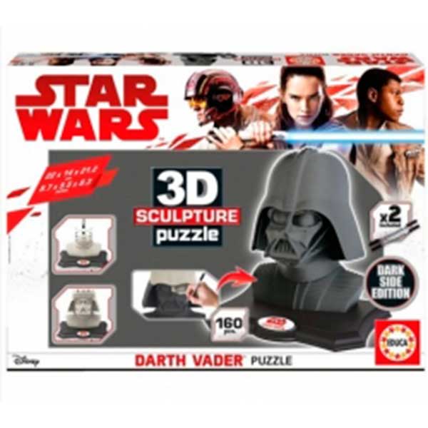 Star Wars Puzzle 3D Darth Vader - Imagem 1