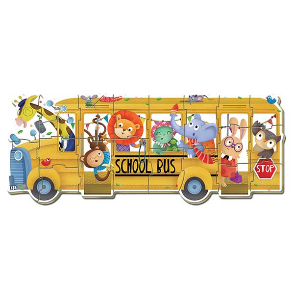 Baby Puzzle Bus Animalitos - Imatge 1
