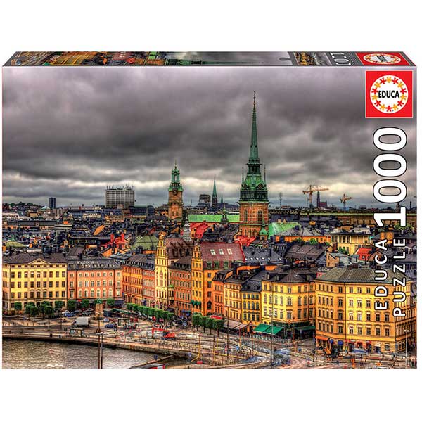 Puzzle 1000p Imagenes Estocolmo - Imagen 1