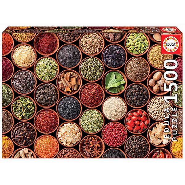Puzzle 1500p Especies i Condiments - Imatge 1