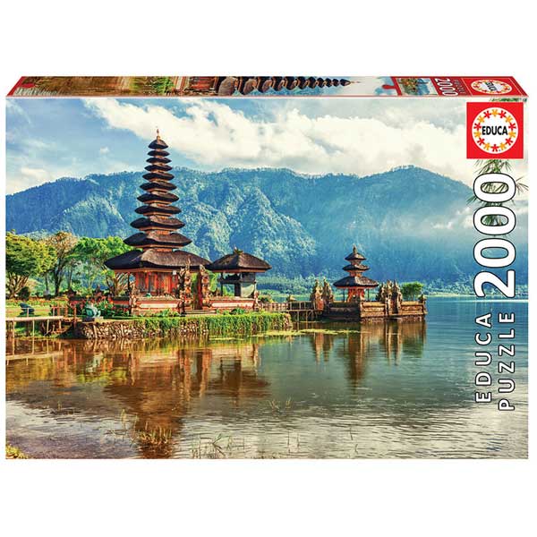 Puzzle 2000p Temple Ulun Danu Bali - Imatge 1