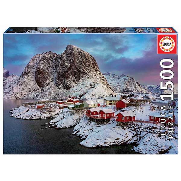 Puzzle 1500p Islands Lofoten Noruega - Imagem 1