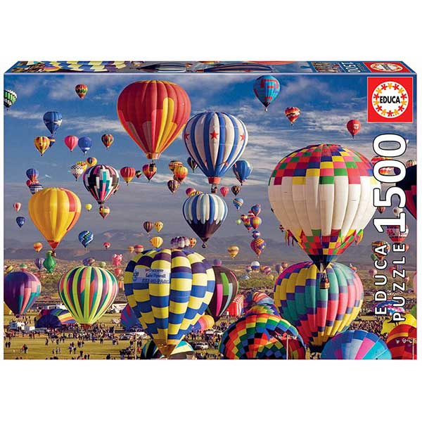 Puzzle 1500p Balões Aerostático - Imagem 1