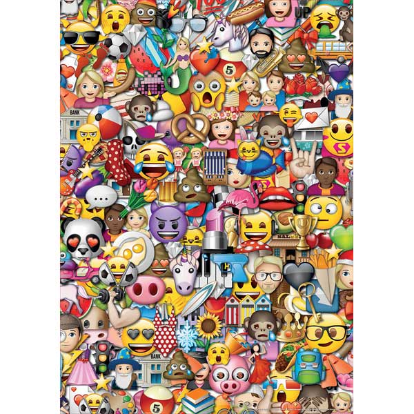 Puzzle 2x500p Emoji - Imagen 2