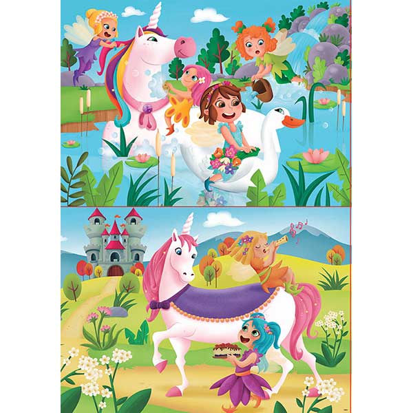 Puzzle 2x20 Unicorn i Fades - Imatge 1