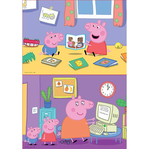Puzzle 2x20 Peppa Pig - Imatge 1
