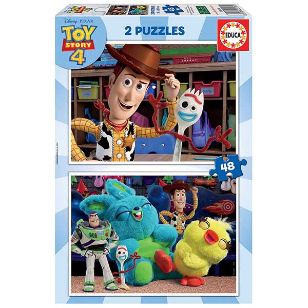 Toy Story Puzzle 2X48P - Imagem 1