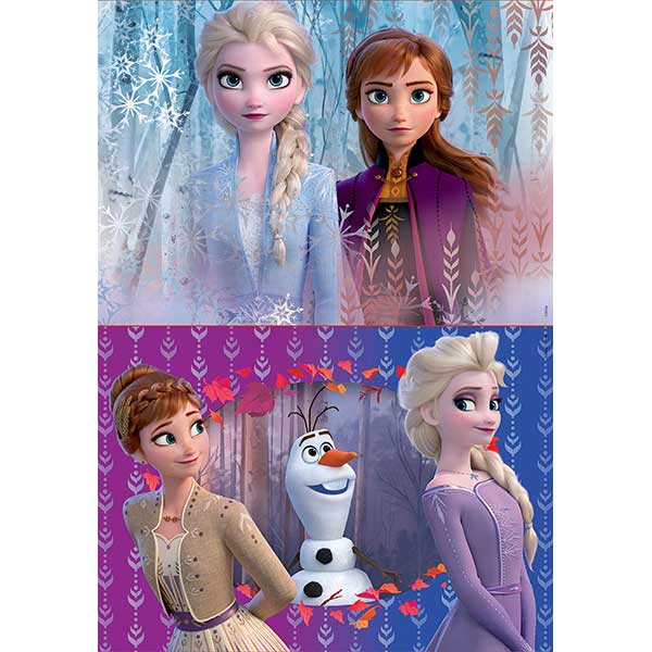 Frozen 2 Puzzle 2x20 - Imatge 1