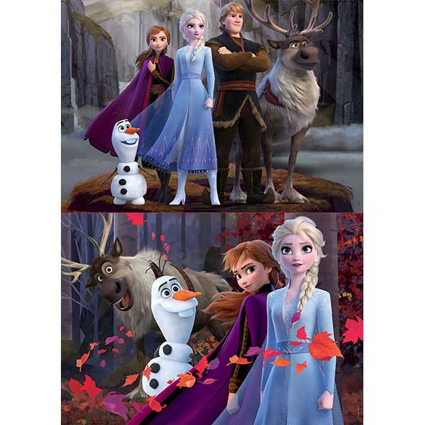 Frozen 2 Puzzle 2x100 - Imagen 1