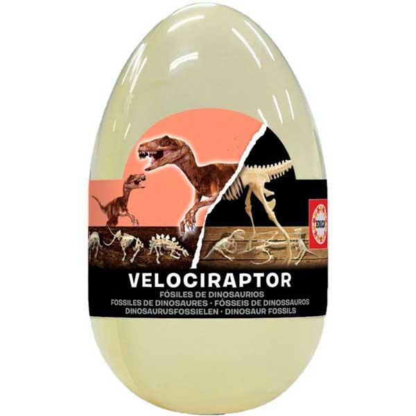 Esqueleto Velociraptor para Montar - Imagen 1