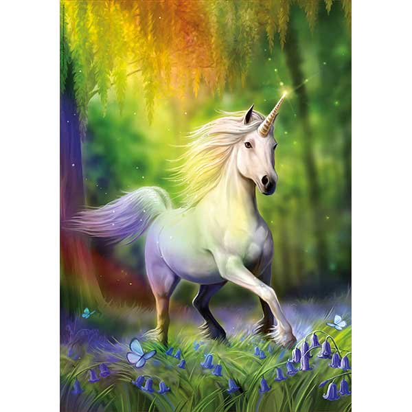 Puzzle 500p Unicornio Arcoíris - Imatge 1