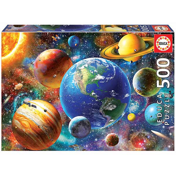 Puzzle 500P Sistema Solar - Imagem 1