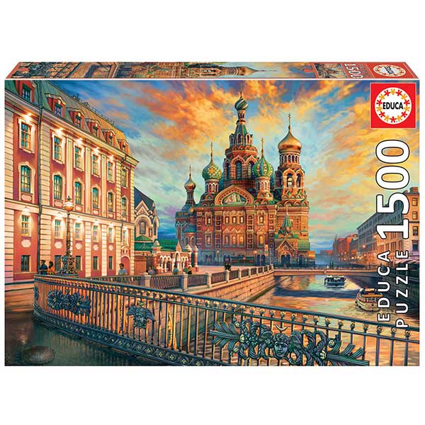 Puzzle 1500p Sant Petersburg - Imatge 1